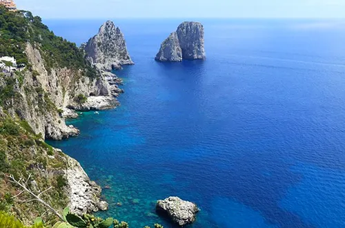Ostrov Capri v Taliansku