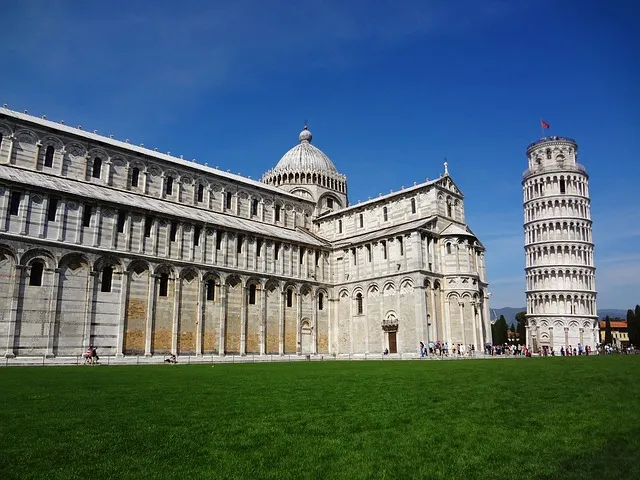 Taliansko - šikmá veža Pisa