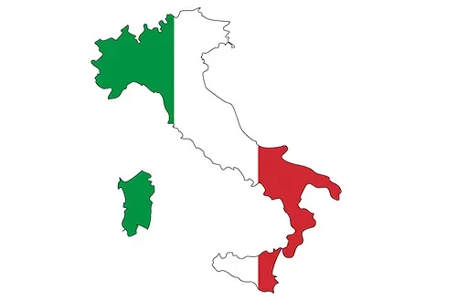 Mapa Talianska