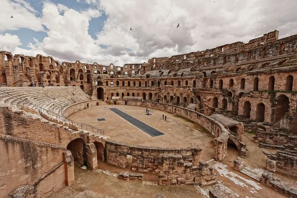 El Jem - rímsky amfiteáter v Tunisku